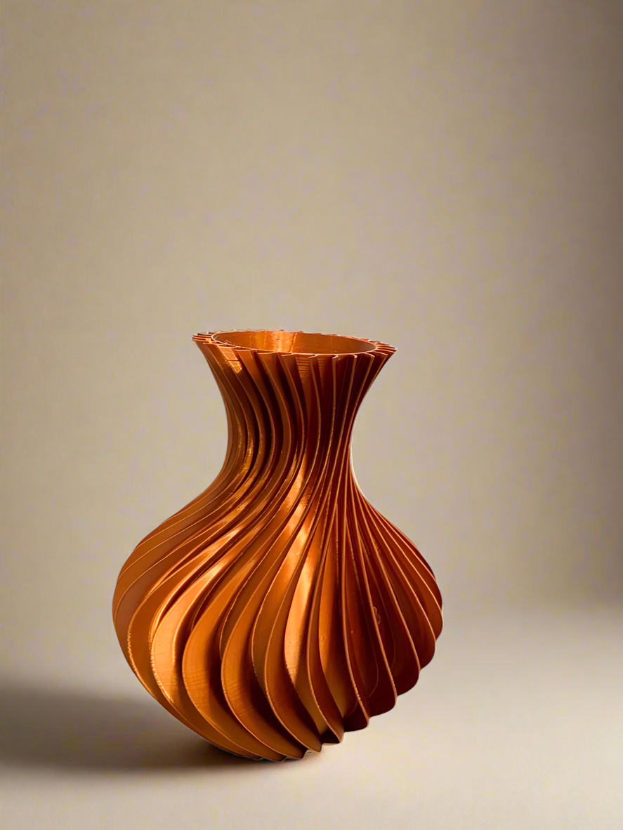 Fibonacci Spiral Flower Vase